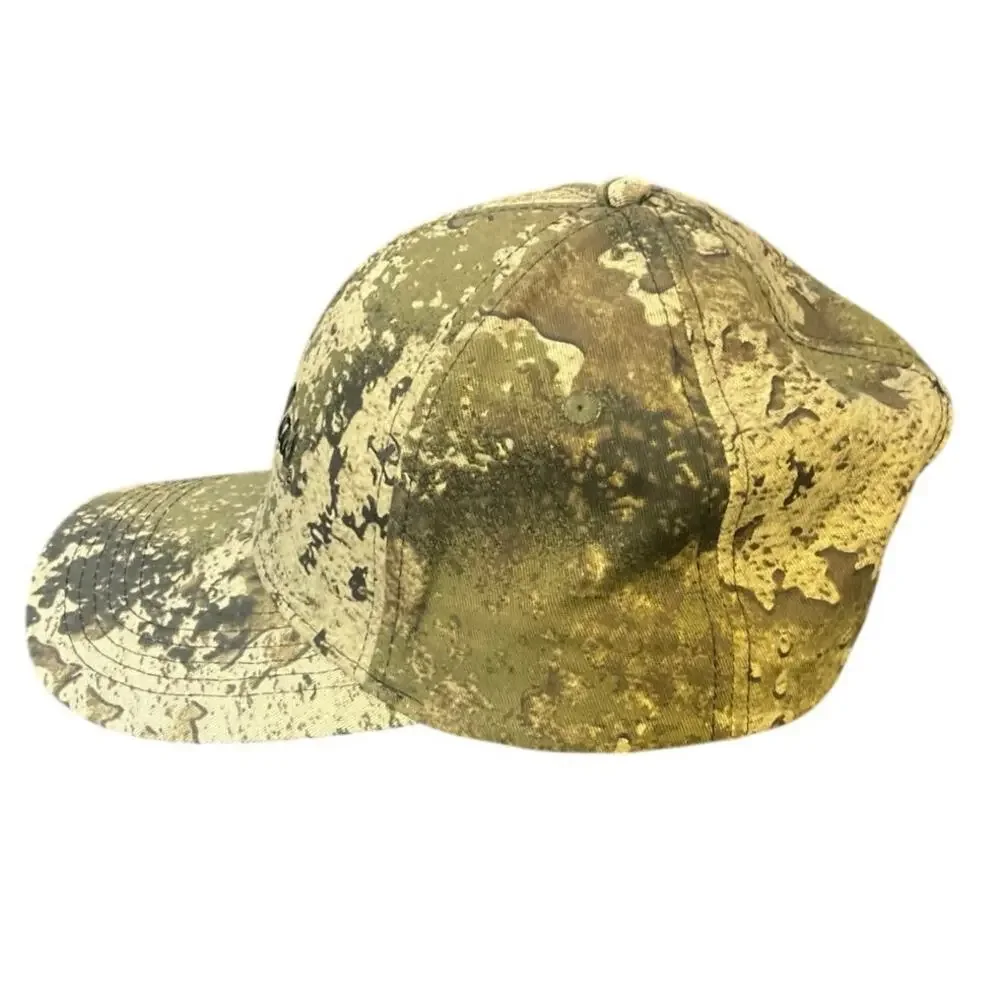 Cabela's Camo Snapback Hat Hunting Cap Mossy Oak Style Camouflage OSFM